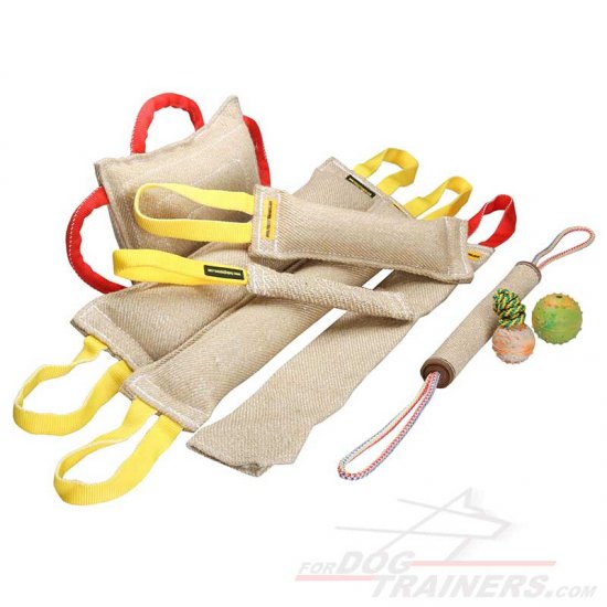 Buy Now Ultimate dog Training Set (6 bite tugs) and Get 3 Amazing gifts ( value $24.2) - SetBiteTugJuteUltimate