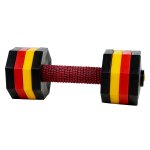 'Power Lifter' Wood and Plastic Dog Training Dumbbell 2000 g (2 kg) - SchH 3