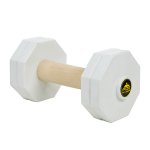 'Extreme Training' Wooden Dog Dumbbell with Plastic Removable Plates for Schutzhund Training II 1 kg (1000 gr)