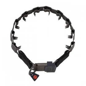'Strength 'n' Power' Neck Tech Sport Prong Collar of Stainless Steel Matt - 50050 (66)