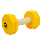 'Daily Training' Wooden Dog Dumbbell with Plastic Removable Plates for Schutzhund Training II 1000 g