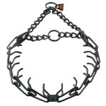 Trendy Black Steel Dog Handler - Herm Sprenger Dog Pinch Prong Collar of Stainless Steel 50004 010 (57) 1/8 inch (3.2 mm)