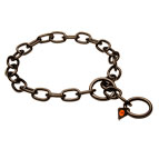 51641(57) 4mm New Black STAINLESS STEEL FUR SAVER recommended by VDH member of F.C.I. 1/6 inch (4.0 mm) ( Made in Germany )