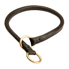 NEW 2023 Round Leather Choke Collar