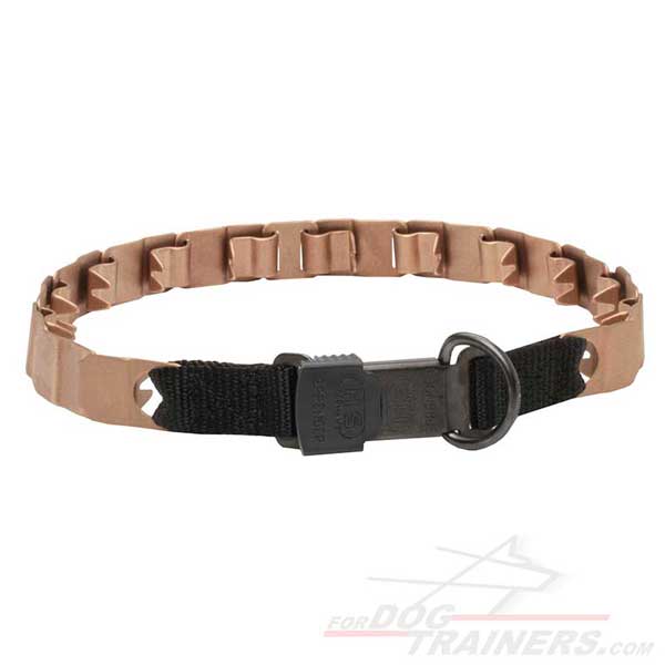 Neck Tech Curogan Dog Collar with Reliable Click Lock Buckle