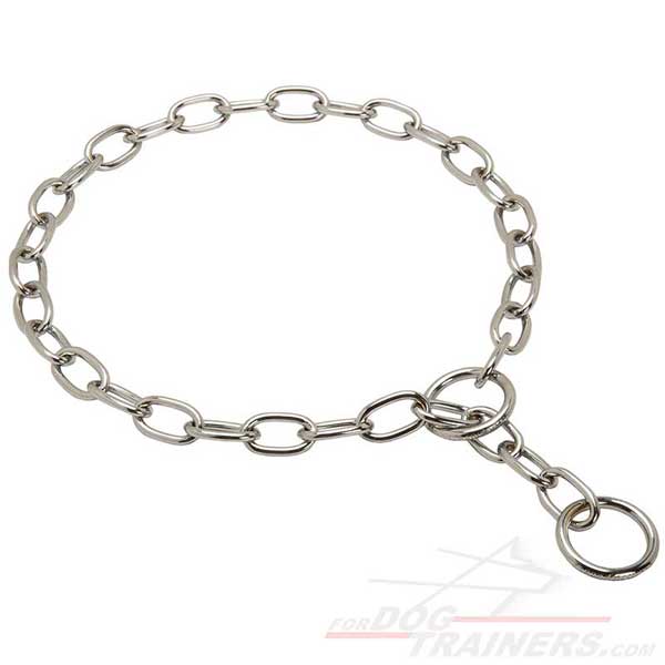 Fur Saver Collar Chrome Plated