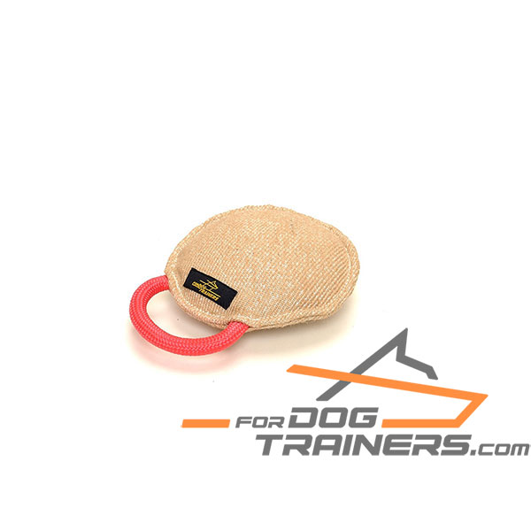 Jute dog tug for bite training