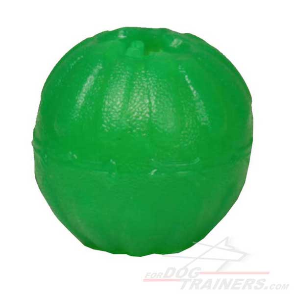 Chew Treat Dispensing Dog Toy Rubber Ball