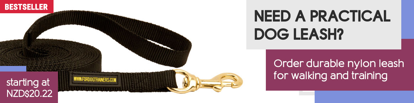 Nylon Extra Long Dog Leash for Training and Tracking