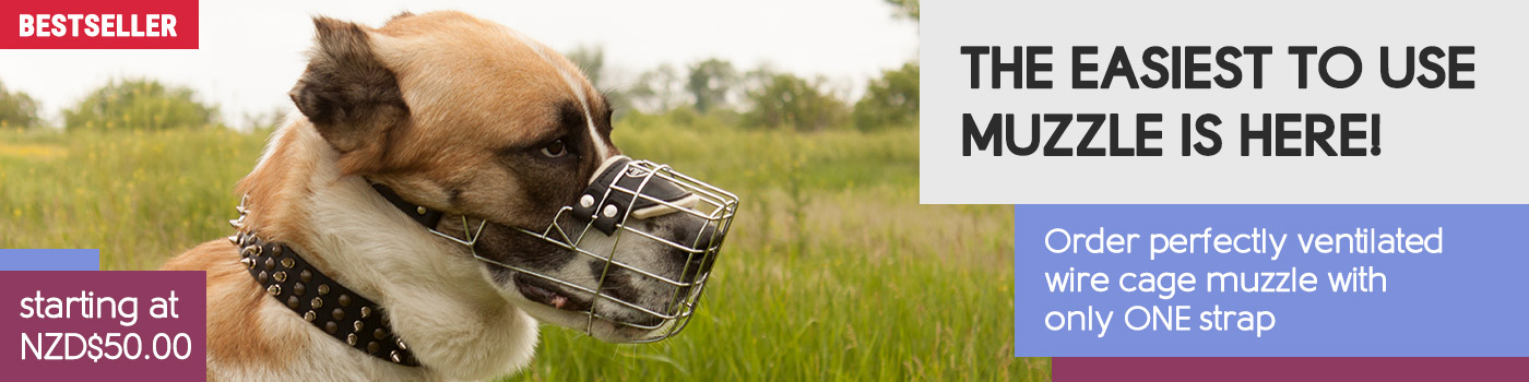 Wire Basket Dog Muzzle for Barking, Breathing and Drinking Water